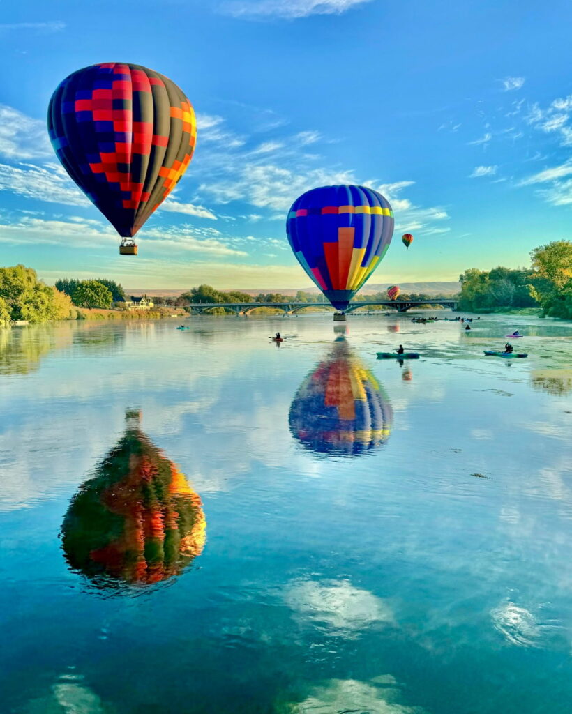 Hot air balloon festival the great prosser balloon rally
