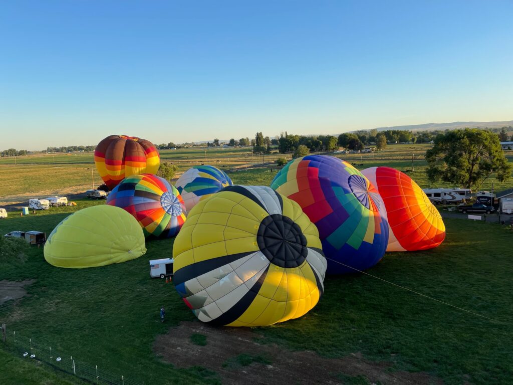 Inflation at The Great Prosser Balloon Rally