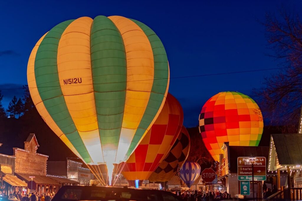 Winthrop Balloon Festival Glow