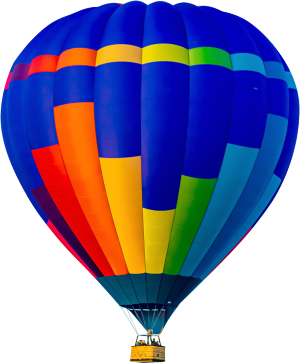 Large Hot Air Balloon Cutout