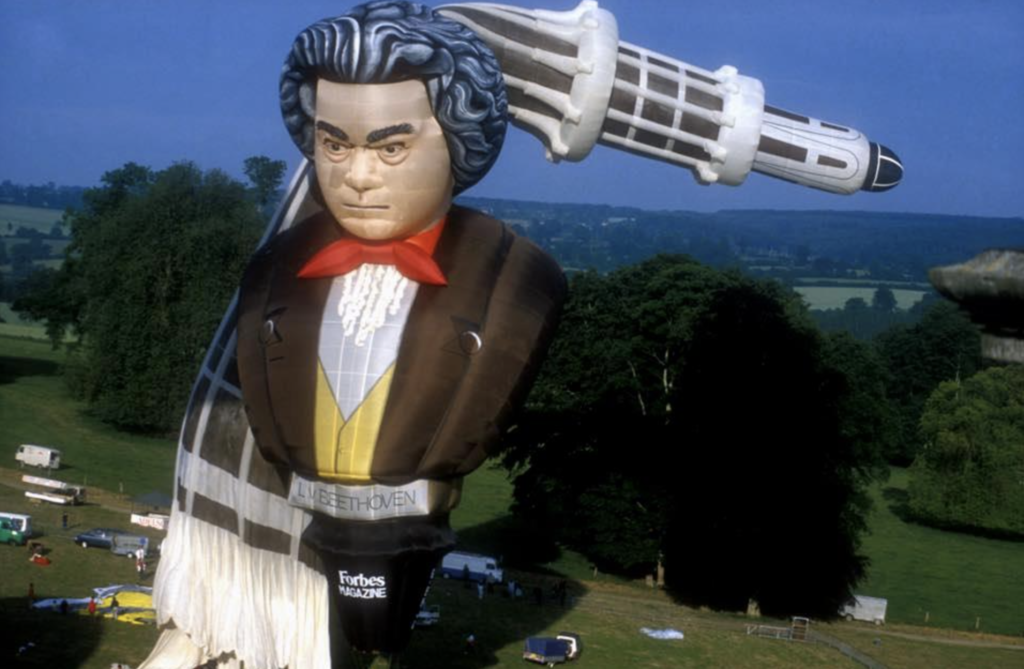 Beethoven special shape balloon